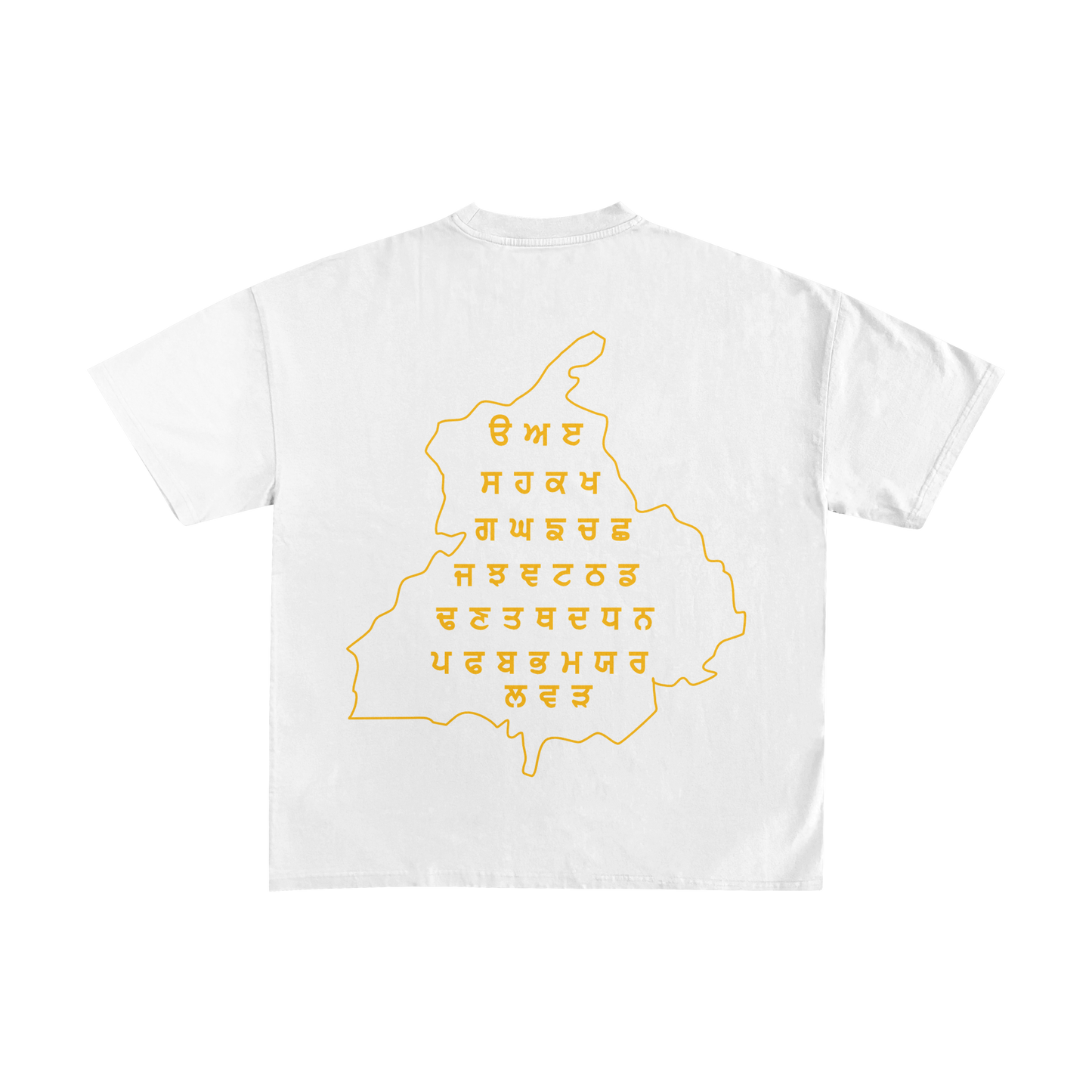 Gurmukhi T shirt - White