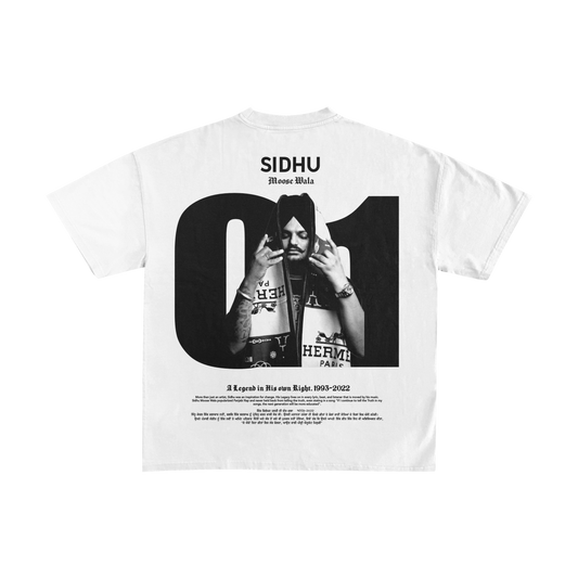 Sidhu T shirt - White