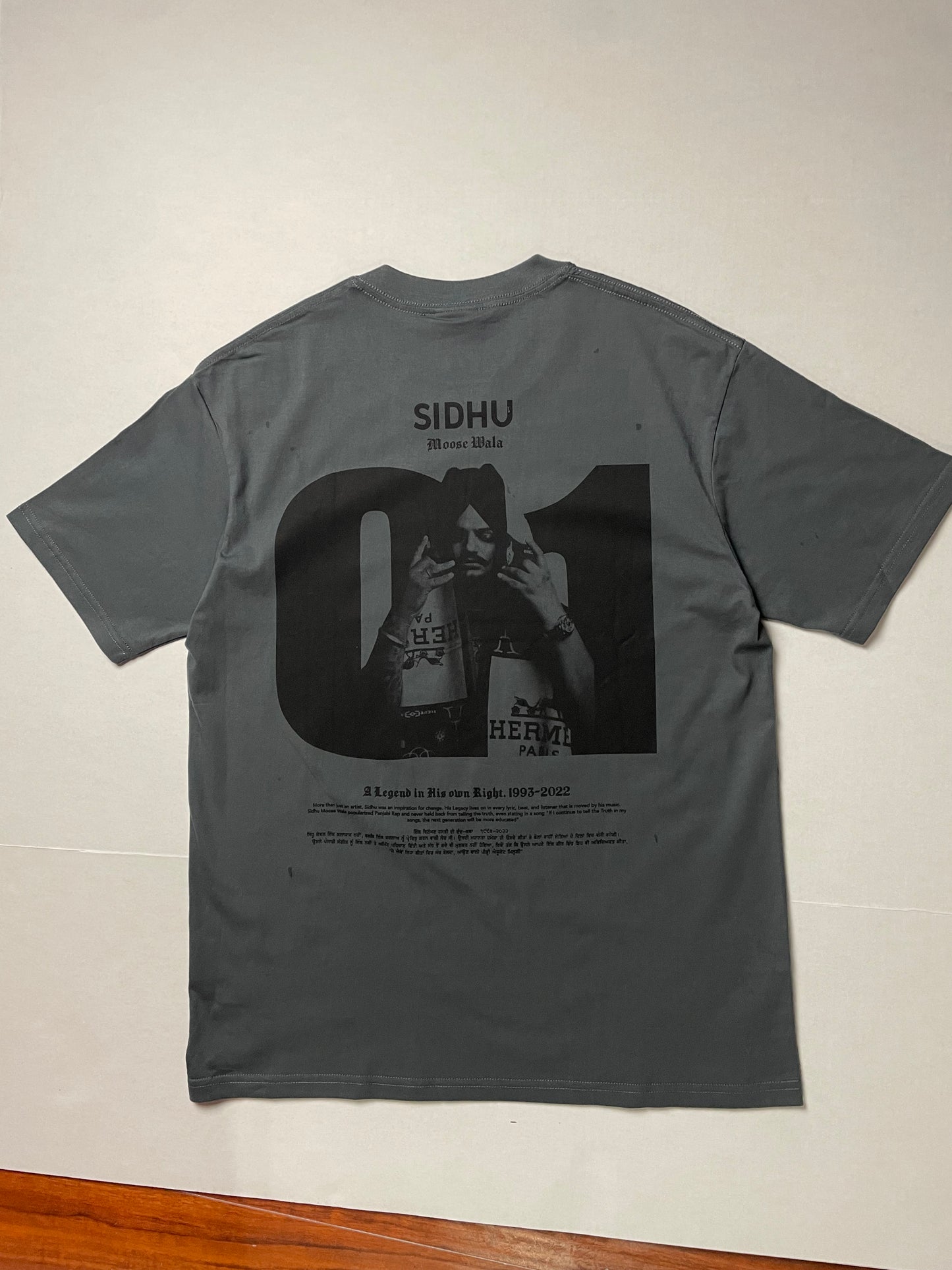 Sidhu T shirt - Grey