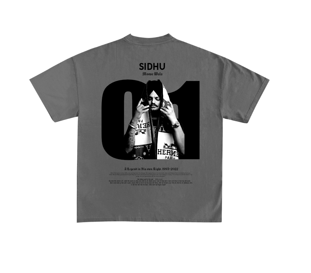 Sidhu T shirt - Grey